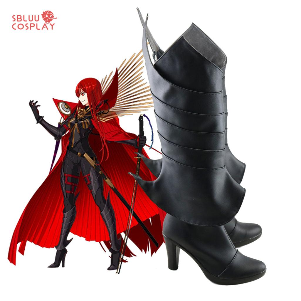 Fate Demon King Nobunaga Cosplay Shoes Custom Made Boots - SBluuCosplay