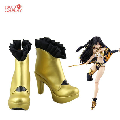Fate Ishtar Cosplay Shoes Custom Made Boots - SBluuCosplay