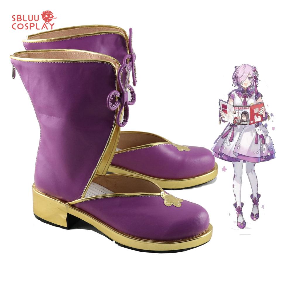 Fate Mash Kyrielight Cosplay Shoes Custom Made Boots - SBluuCosplay