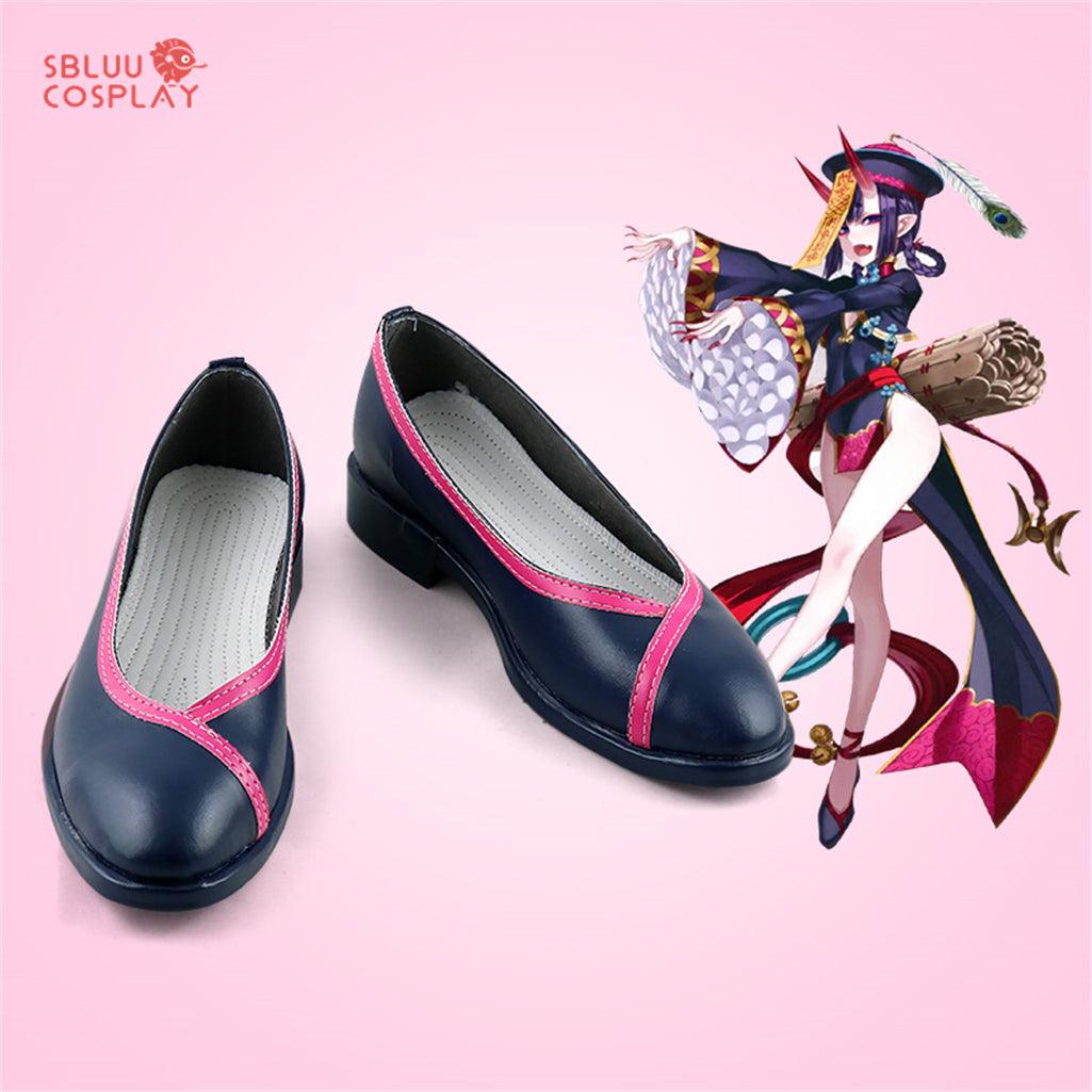 Fate Shuten Douji Cosplay Shoes Custom Made - SBluuCosplay