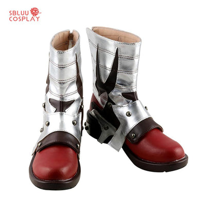 Game Final Fantasy VII Biggs Cosplay Shoes Custom Made Boots - SBluuCosplay
