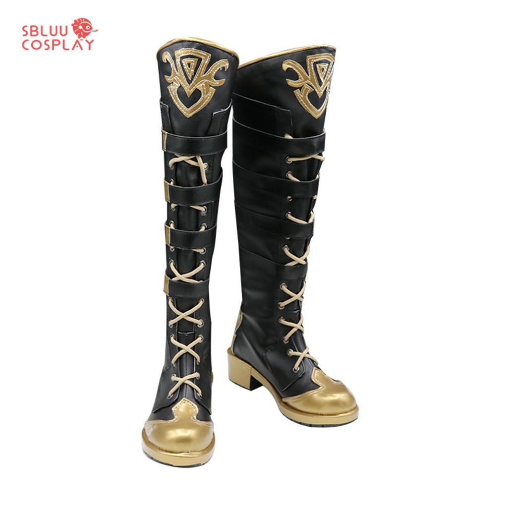 Game Final Fantasy XIV 480HQ Cosplay Shoes Custom Made Boots - SBluuCosplay