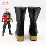 Game Final Fantasy XIV G'raha Tia Cosplay Shoes Custom Made Boots - SBluuCosplay