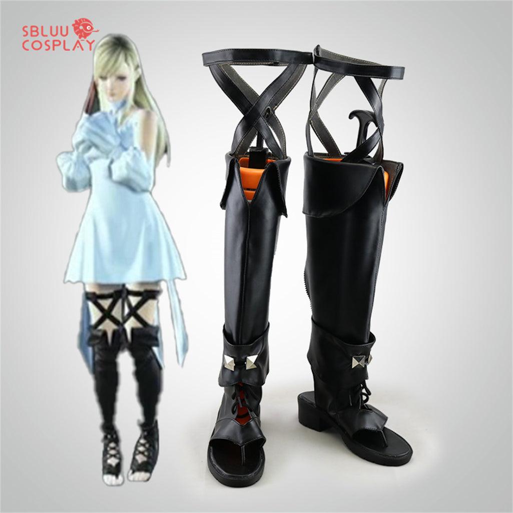Game Final Fantasy XIV Minfilia Cosplay Shoes Custom Made Boots - SBluuCosplay