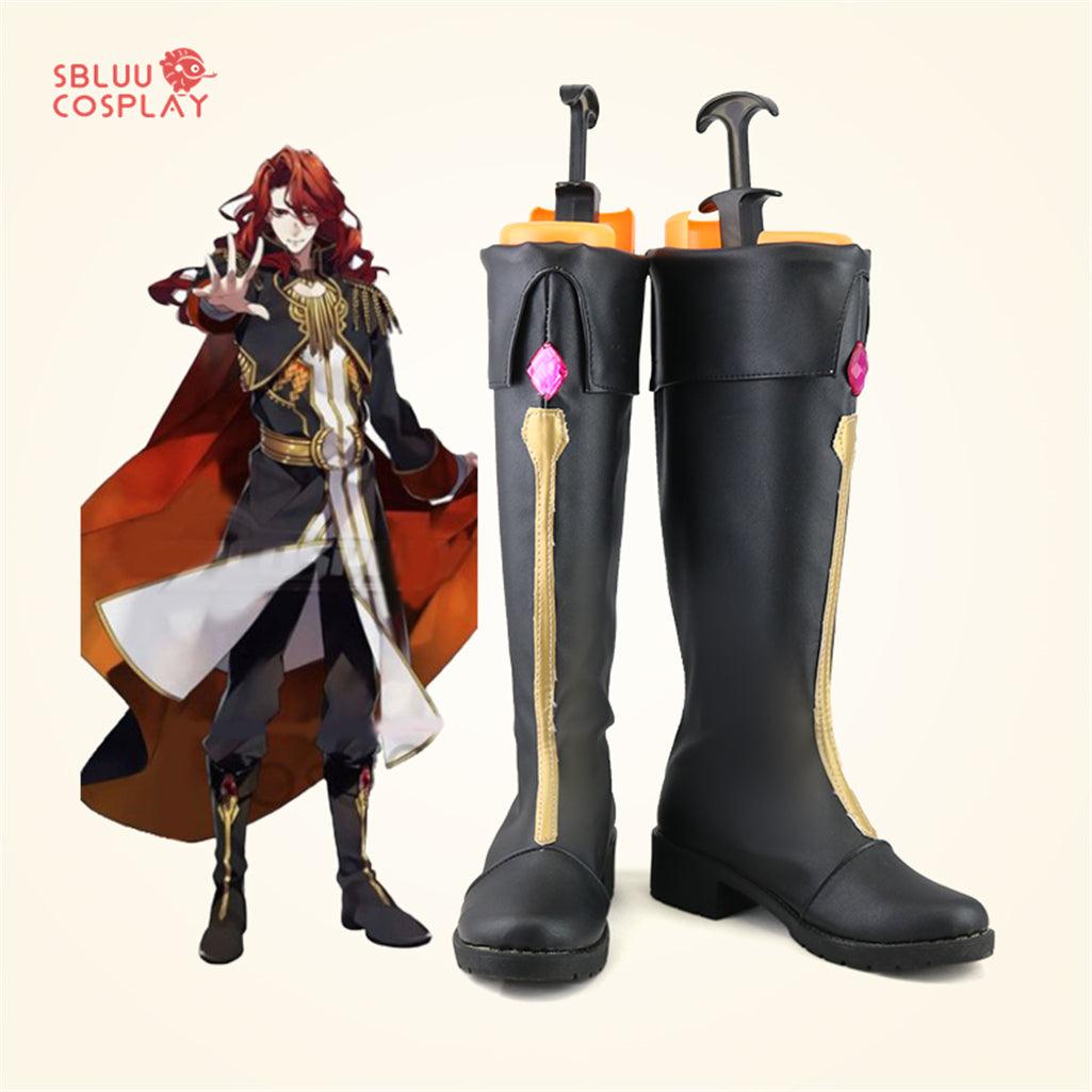 Game Fire Emblem Three Houses Arvis Cosplay Shoes Custom Made Boots - SBluuCosplay