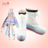 Forever seven days Ririko Cosplay Shoes Custom Made Boots - SBluuCosplay