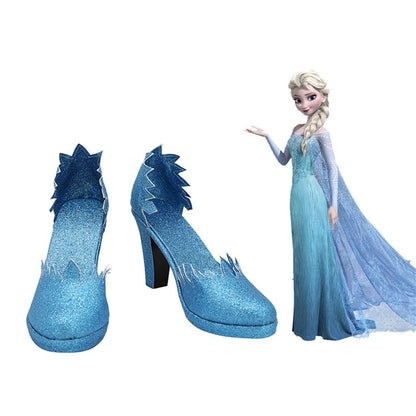 Frozen Elsa Cosplay Shoes