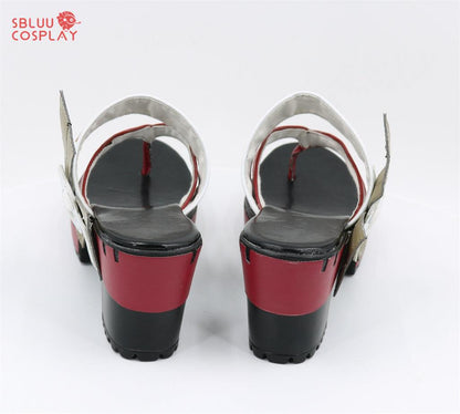 Game Genshin Impact Yae Miko Cosplay Shoes Custom Made Boots - SBluuCosplay