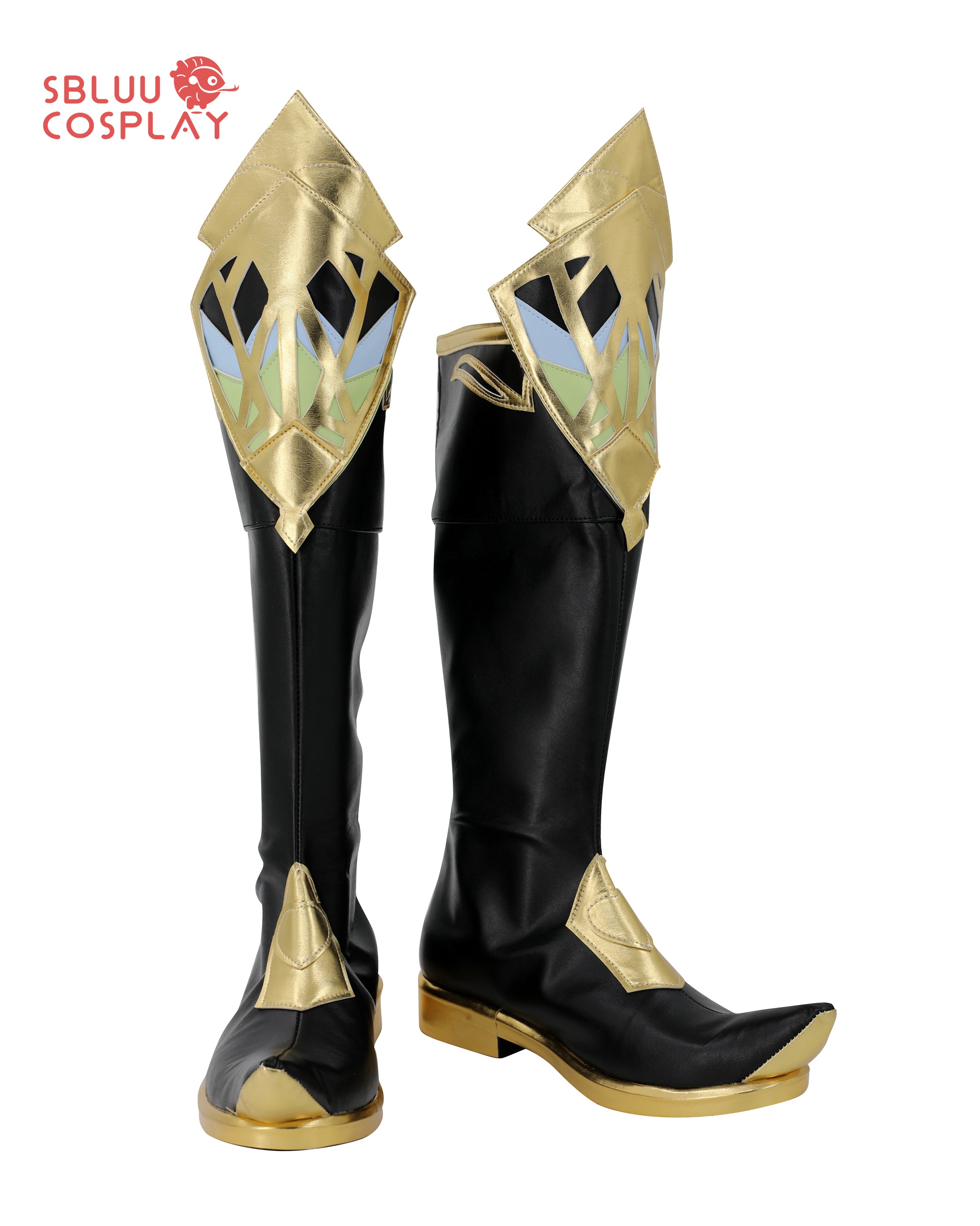 SBluuCosplay Genshin Impact Alhaitham Cosplay Shoes Custom Made Boots