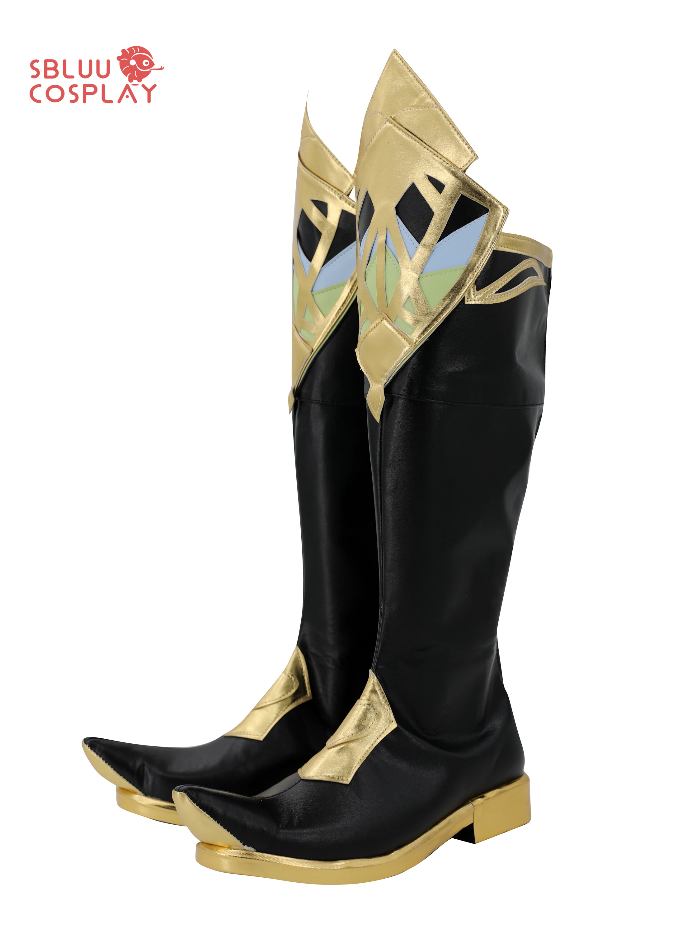 SBluuCosplay Genshin Impact Alhaitham Cosplay Shoes Custom Made Boots