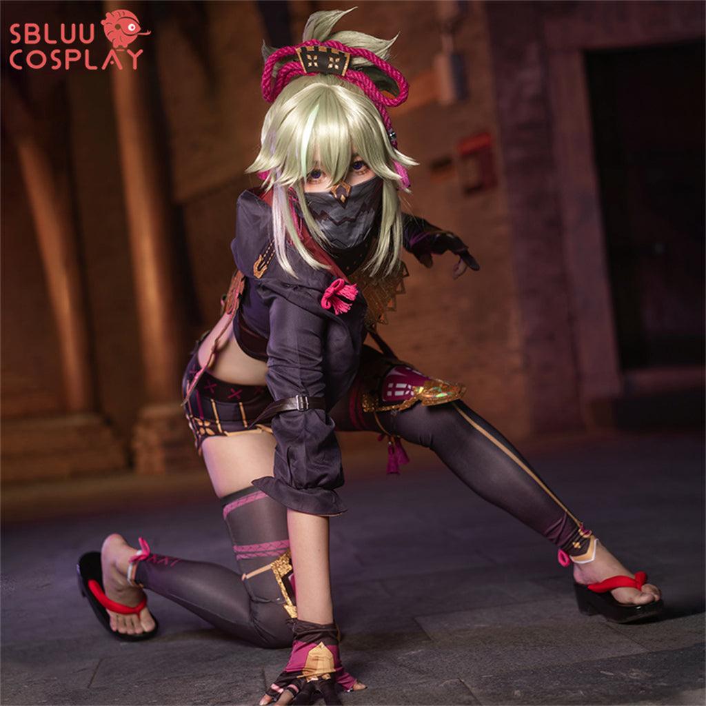 SBluuCosplay Game Genshin Impact Cosplay Kuki Shinobu Cosplay Costume Outfit - SBluuCosplay