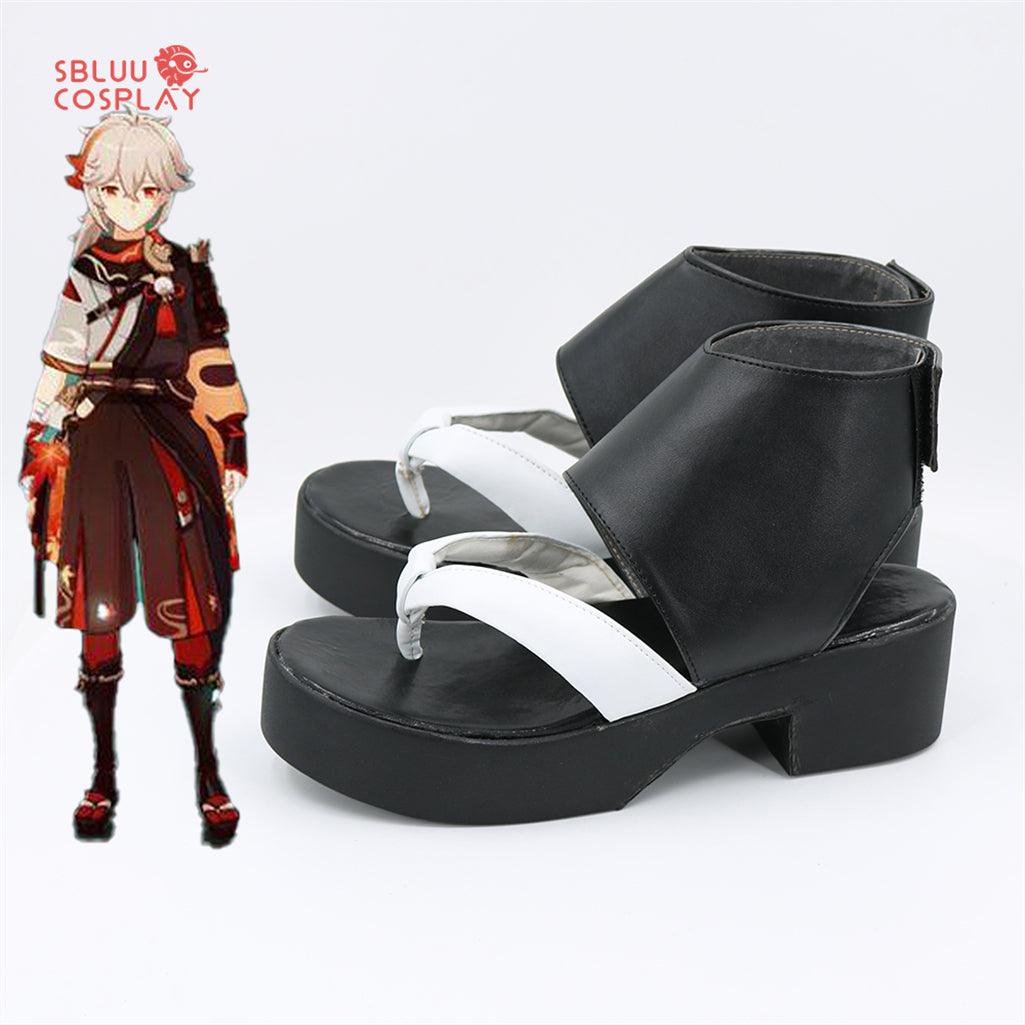 Game Genshin Impact Kaedehara Kazuha Cosplay Shoes Custom Made - SBluuCosplay