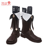 SBluuCosplay Genshin Impact Cosplay Mika Cosplay Shoes Custom Made Boots