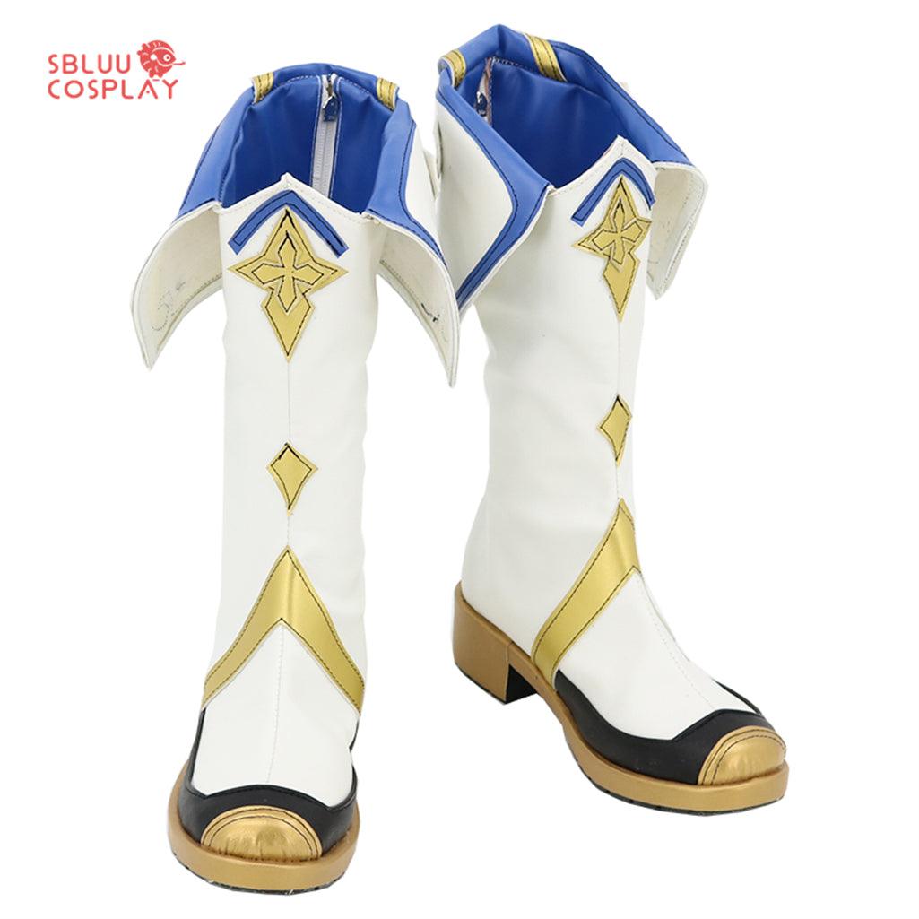 Game Genshin Impact Sucrose Cosplay Shoes Custom Made Boots - SBluuCosplay
