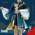 Game Genshin Impact XingQiu Xing Qiu Cosplay Costume Uniform Outfit Halloween Genshin Impact Xingqiu Cosplay Wigs - SBluuCosplay