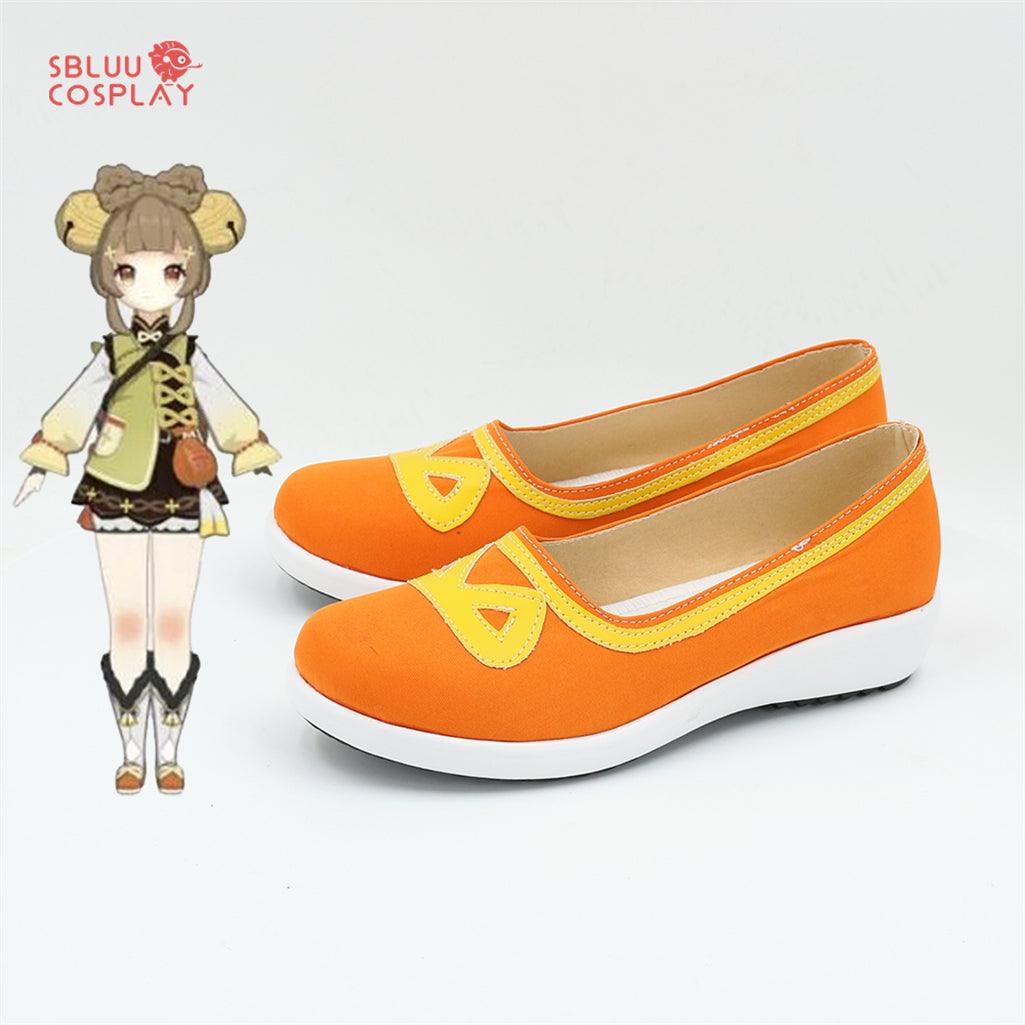 Game Genshin Impact Yaoyao Cosplay Shoes Custom Made - SBluuCosplay