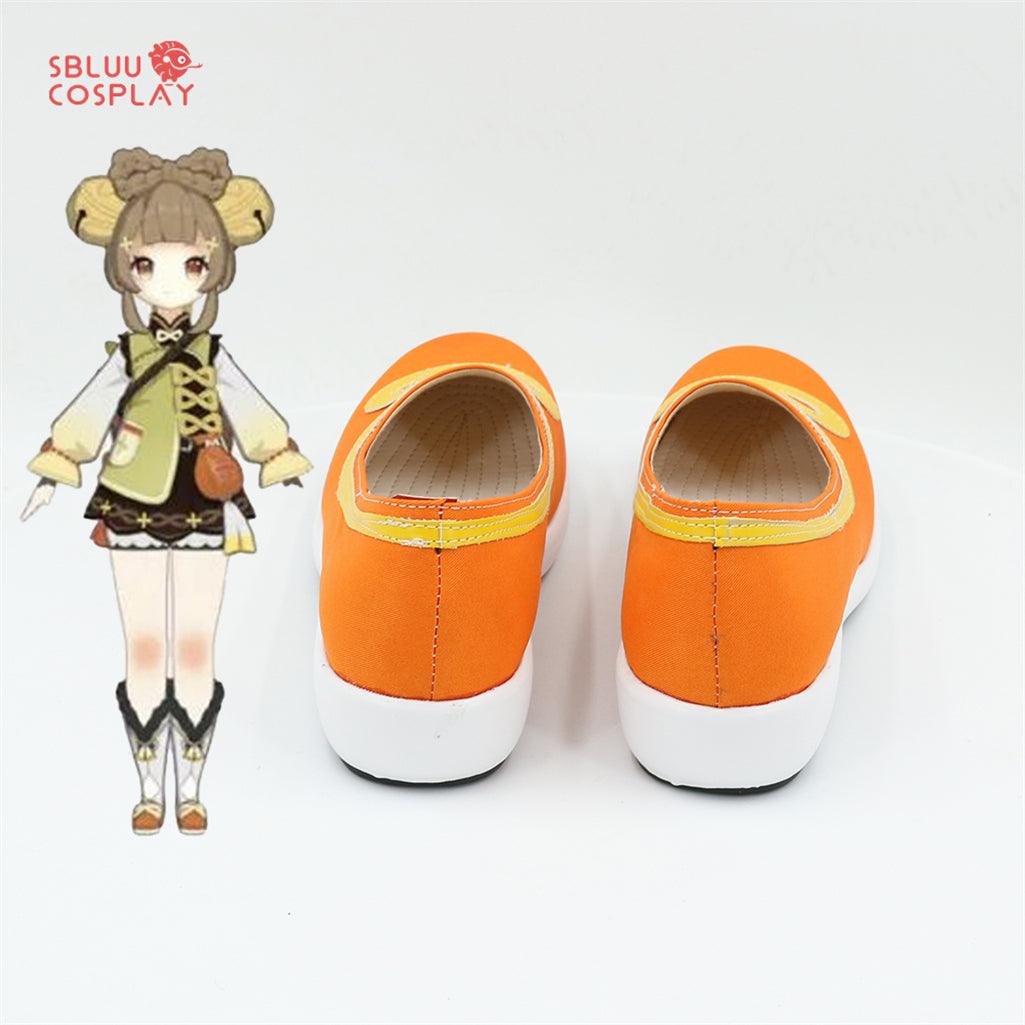 Game Genshin Impact Yaoyao Cosplay Shoes Custom Made - SBluuCosplay