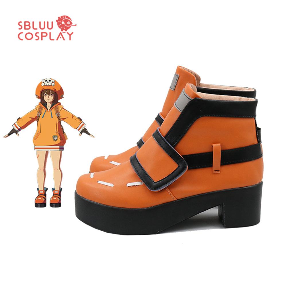 SBluuCosplay Guilty Gear May Cosplay Shoes Custom Made Boots - SBluuCosplay