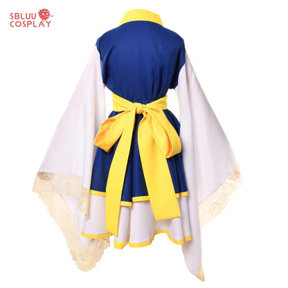 SBluuCosplay Hunter×Hunter Kurapika Cosplay Costume Women Lolita Kimono Dress - SBluuCosplay