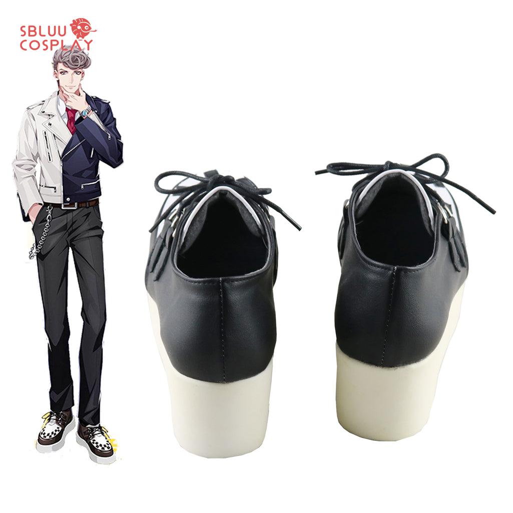 Hypnosis Microphone Amaguni Hitoya Cosplay Shoes Custom Made Boots - SBluuCosplay