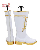 SBluuCosplay Senran Kagura Shinovi Versus Ikaruga Cosplay Shoes Custom Made Boots - SBluuCosplay