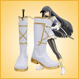 SBluuCosplay Senran Kagura Shinovi Versus Ikaruga Cosplay Shoes Custom Made Boots - SBluuCosplay