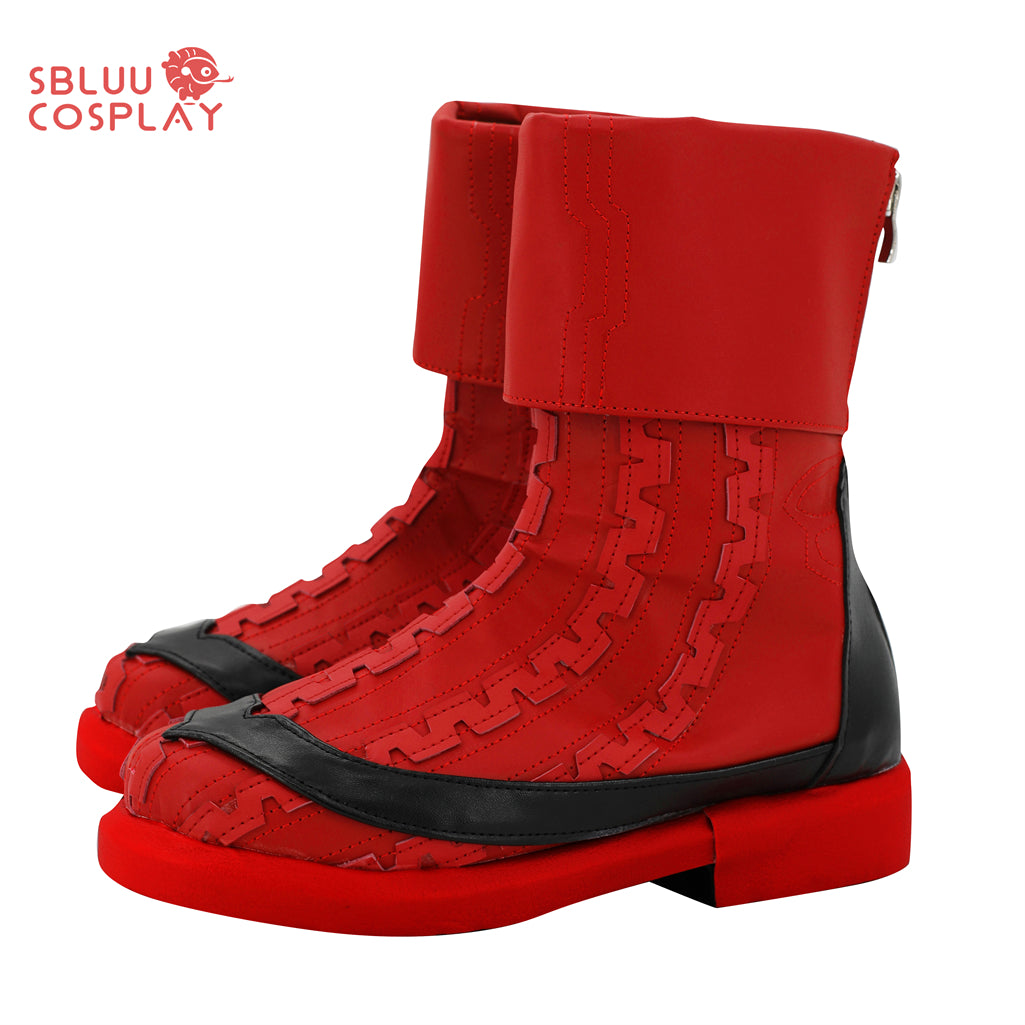 SBluuCosplay Isekai Ojisan Tsundere Elf Cosplay Shoes Custom Made Boots