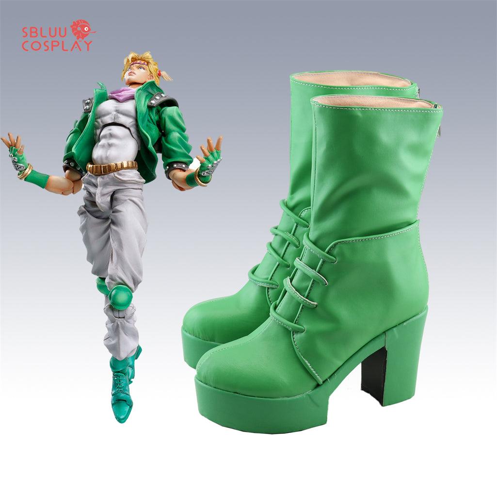 JoJo's Bizarre Adventure Caesar Anthonio Zeppeli Cosplay Shoes Custom Made Boots - SBluuCosplay