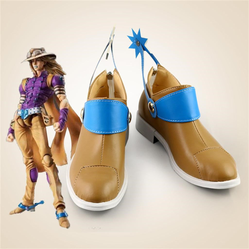 JoJo Julius Caesar Zeppeli Cosplay Shoes Custom Made Boots
