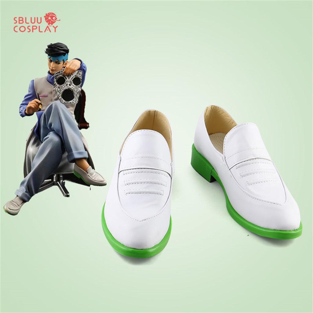 JoJo's Bizarre Adventure Rohan Kishibe Cosplay Shoes Custom Made - SBluuCosplay