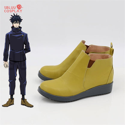 Jujutsu Kaisen Fushiguro Megumi Cosplay Shoes Custom Made Boots - SBluuCosplay