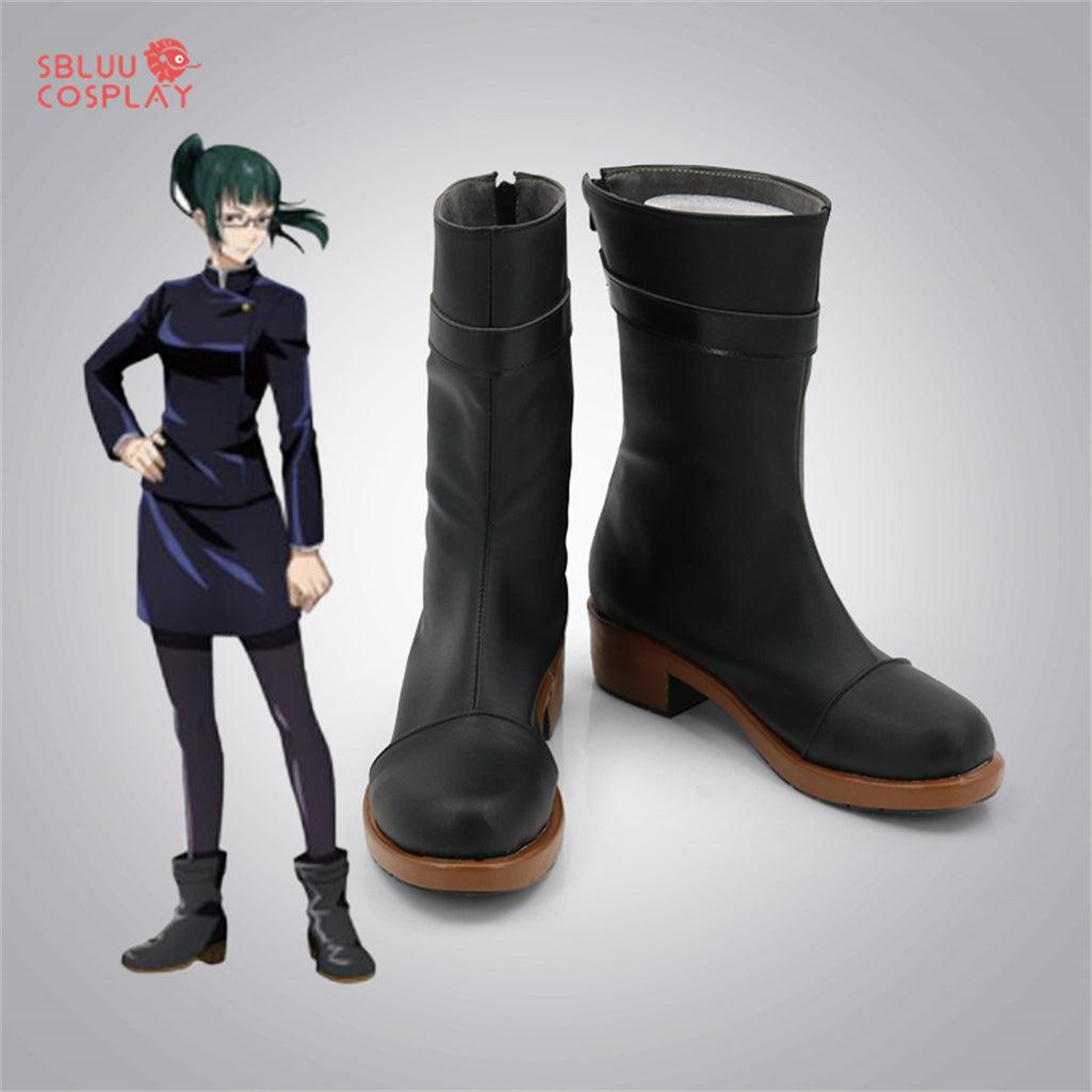 Jujutsu Kaisen Zenin Maki Cosplay Shoes Custom Made Boots - SBluuCosplay