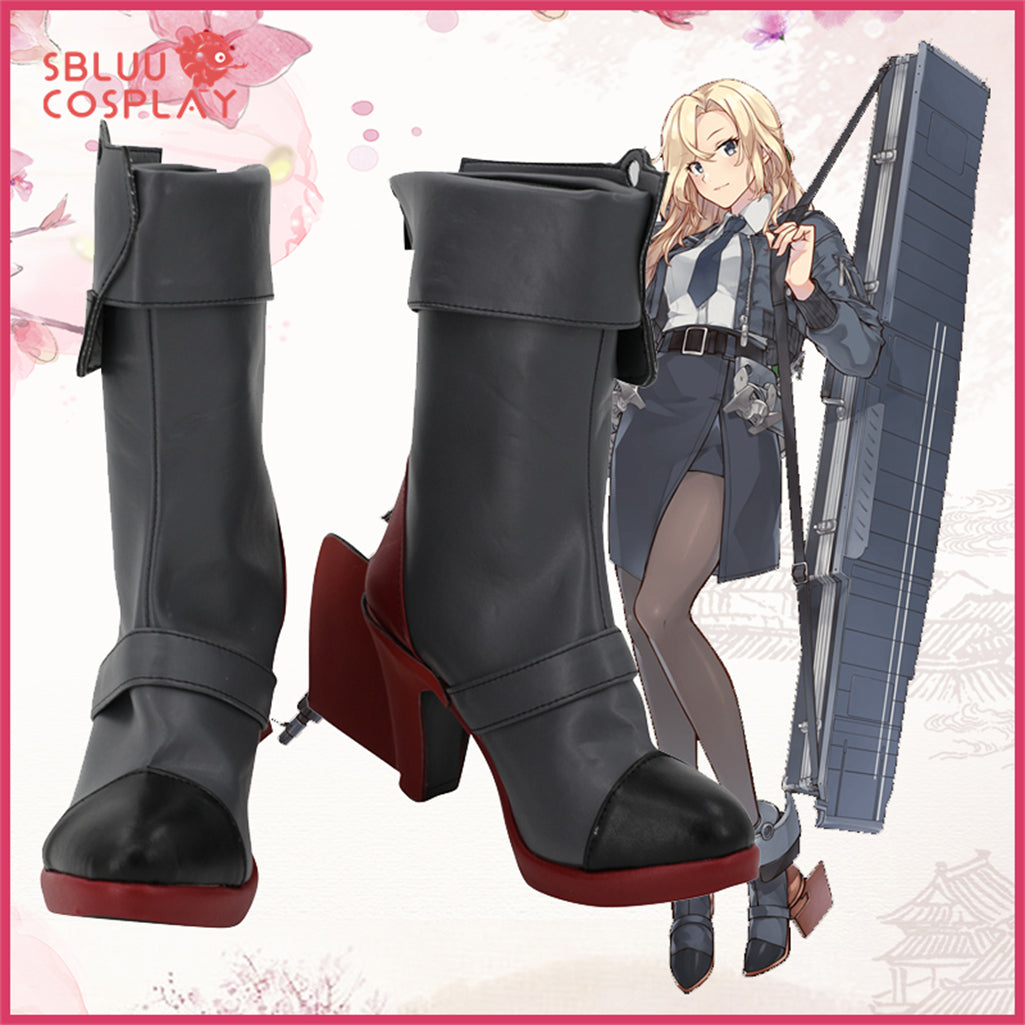 SBluuCosplay Kantai Collection Hornet Cosplay Shoes Custom Made Boots
