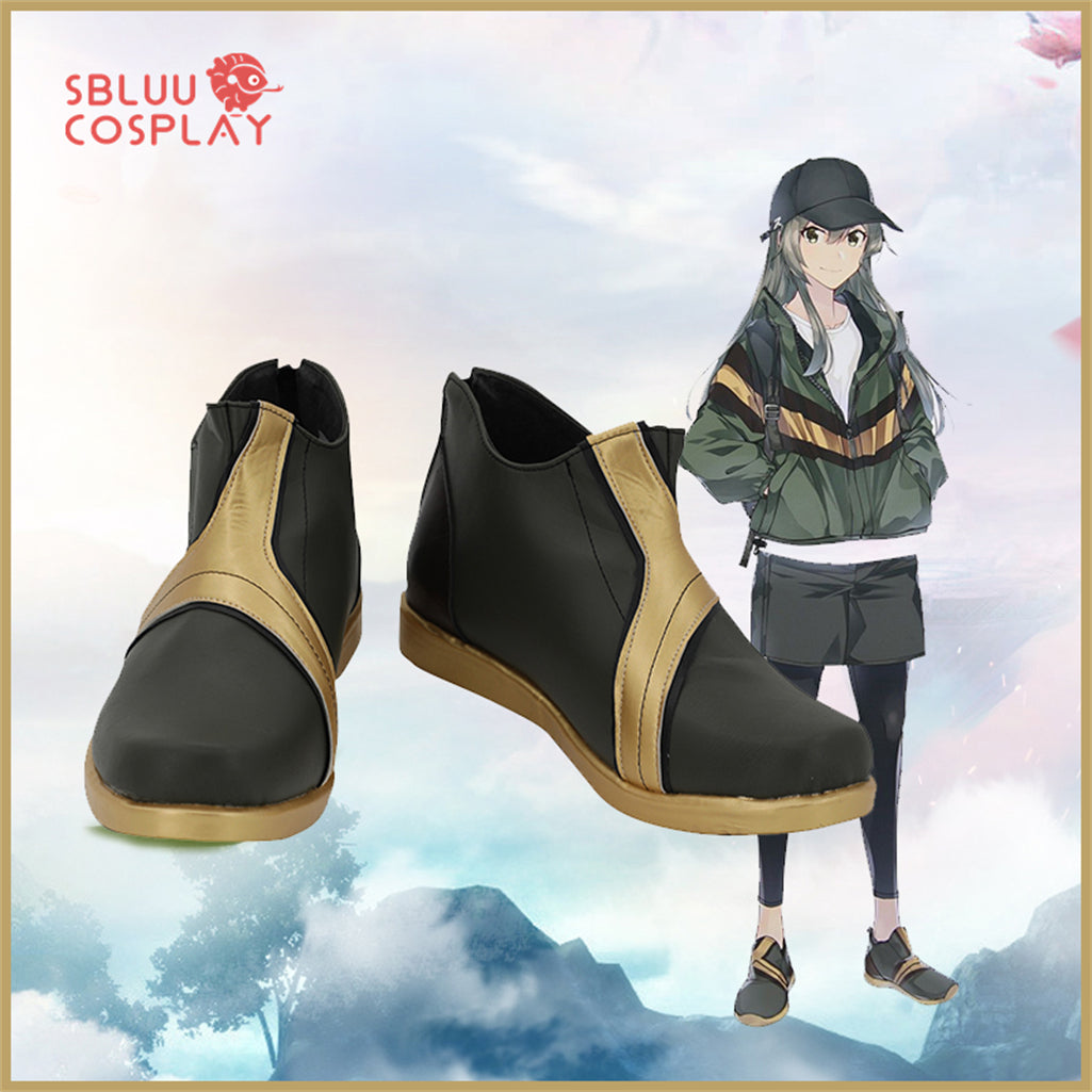 SBluuCosplay Kantai Collection Zuikaku Cosplay Shoes Custom Made Boots