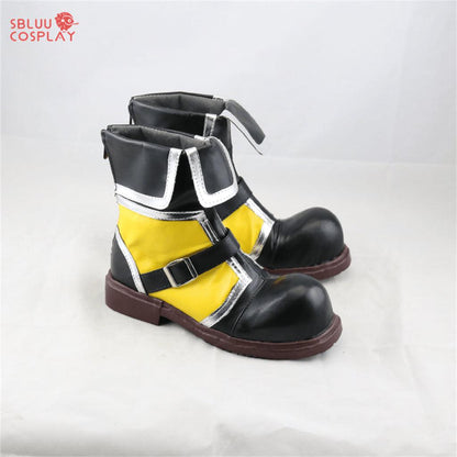 Kingdom Hearts Sora Cosplay Shoes Yellow Boots Custom Made - SBluuCosplay