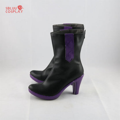 LOL Katarina Du Couteau Cosplay Shoes Custom Made Boots - SBluuCosplay