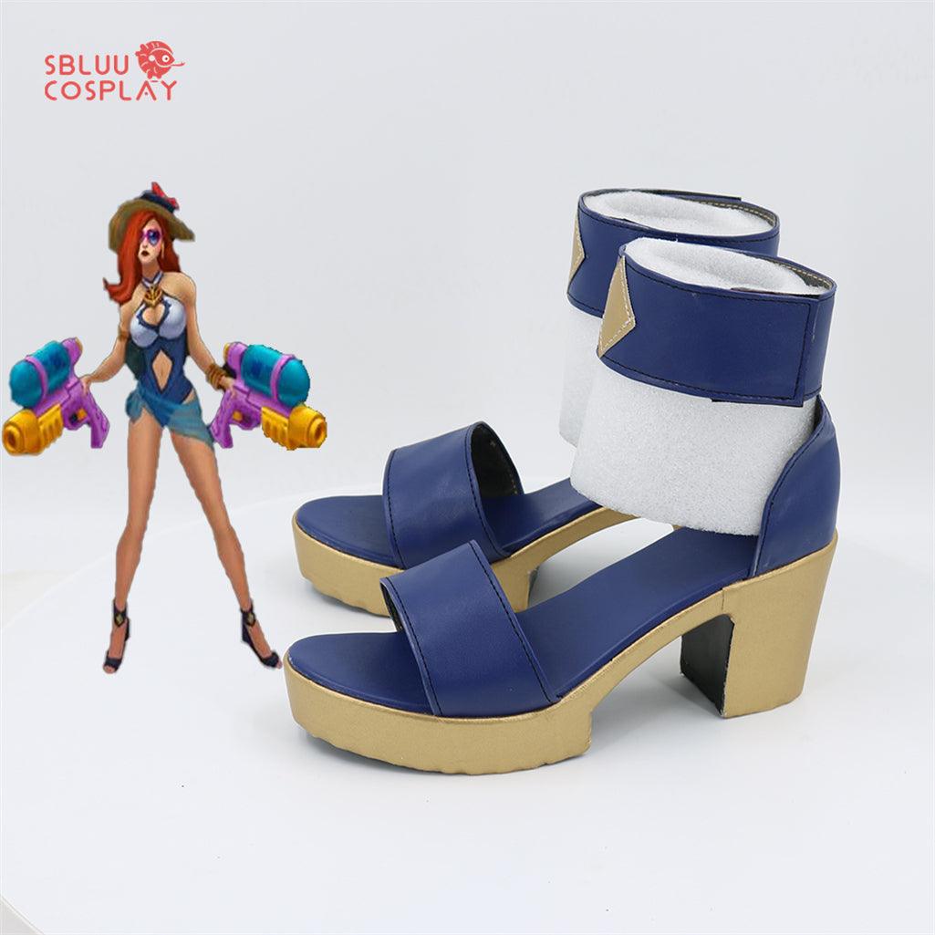 LOL Miss Fortune Cosplay Shoes Custom Made - SBluuCosplay