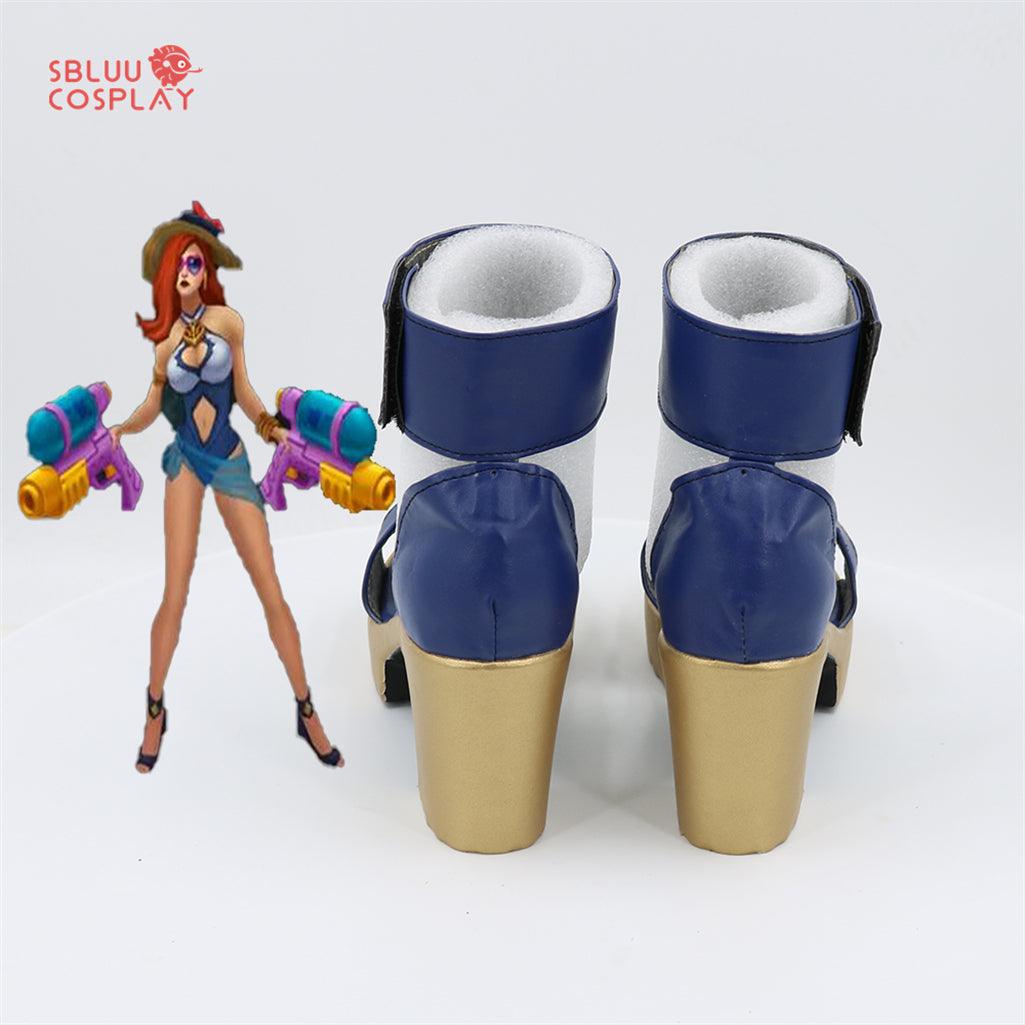 LOL Miss Fortune Cosplay Shoes Custom Made - SBluuCosplay