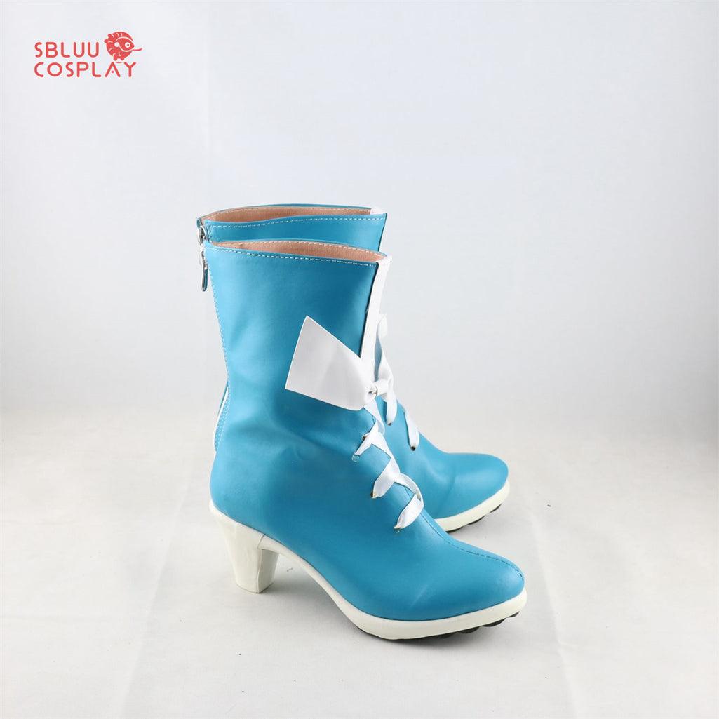 LOL Qiyana Cosplay Shoes Custom Made Boots - SBluuCosplay