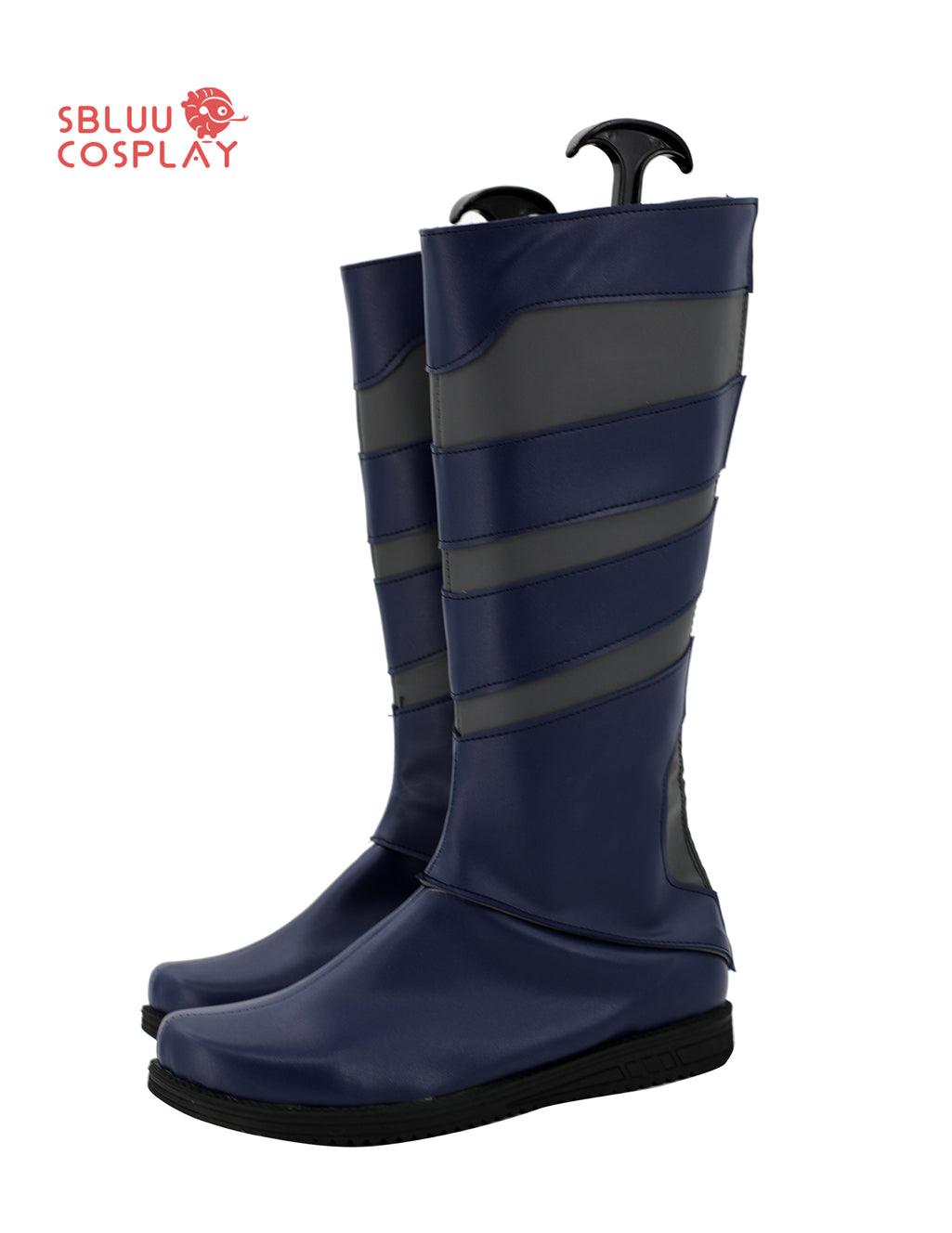 SBluuCosplay LOL Yone Cosplay Shoes Custom Made Boots - SBluuCosplay