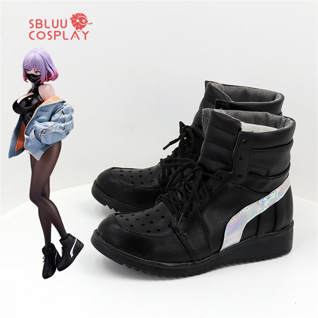 SBluuCosplay Astrum Design Mask Girl Luna YD Cosplay Shoes Custom Made Boots - SBluuCosplay