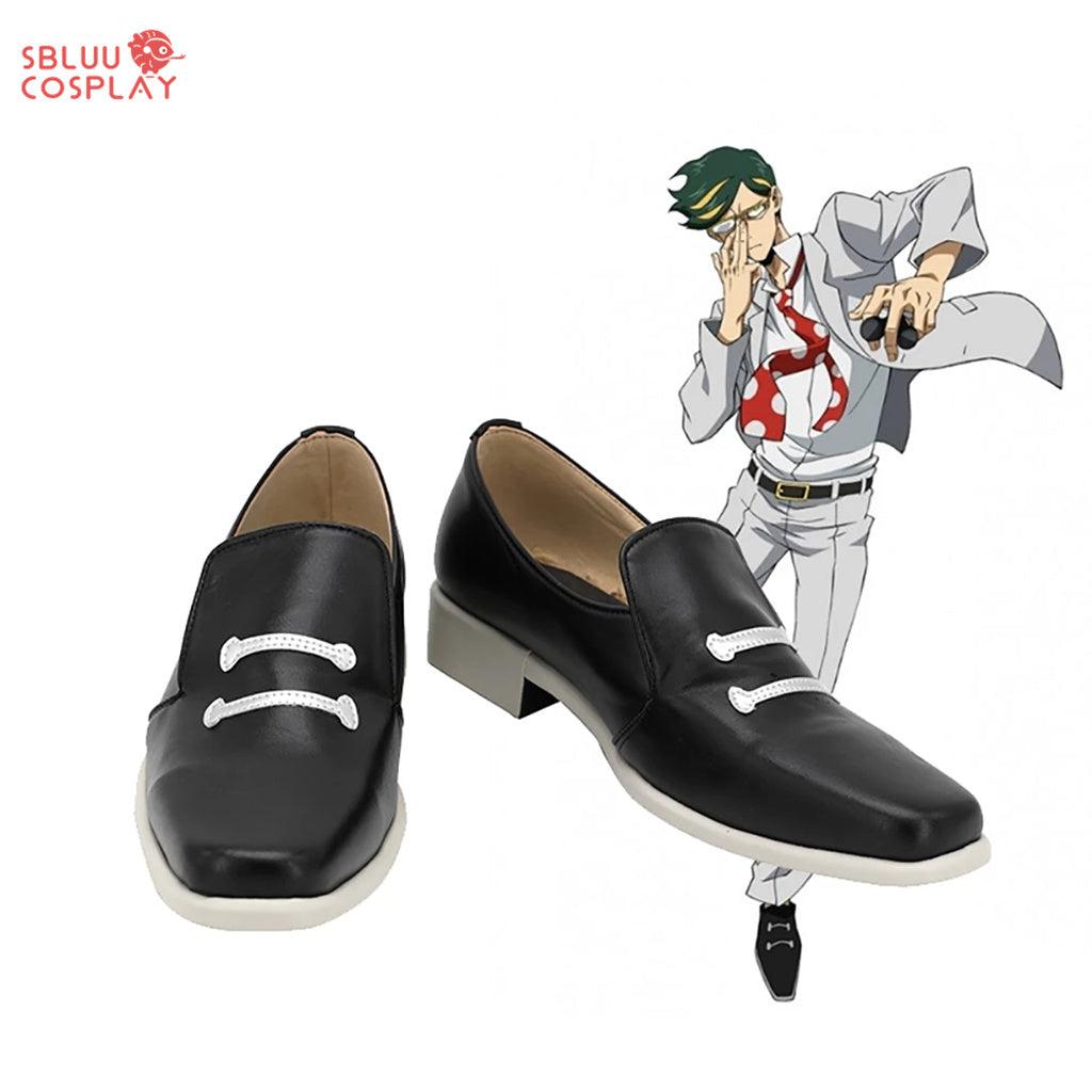 My Hero Academia Mirai Sasaki Sir Nighteye Cosplay Shoes Custom Made Boots - SBluuCosplay