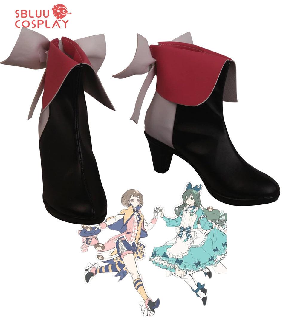My Hero Academia Asui Tsuyu Ochaco Uraraka Cosplay Shoes Custom Made Boots - SBluuCosplay