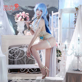 SBluuCosplay Game Nikke The Goddess Of Victory Helm Cosplay Costume