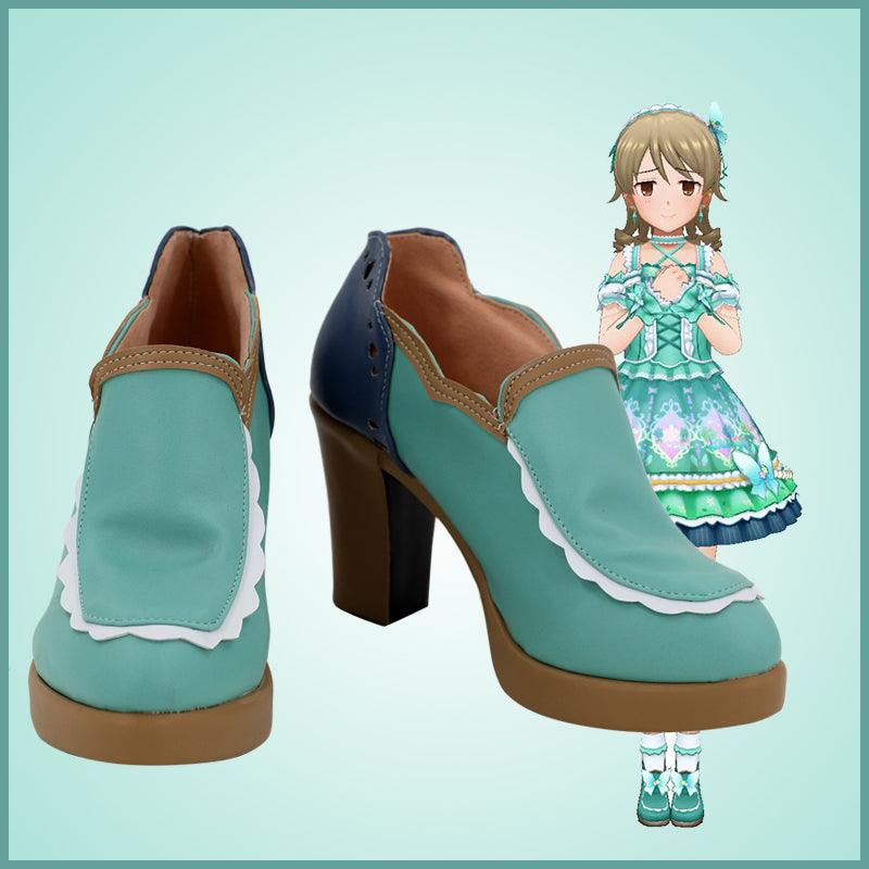 SBluuCosplay The Idolmaster Cinderella Girls Nono Morikubo Cosplay Shoes Custom Made Boots - SBluuCosplay