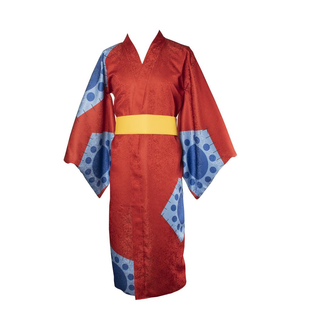 ON E PIE CE Wano Country Monkey D Luffy Cosplay Costume Kimono Custom Made