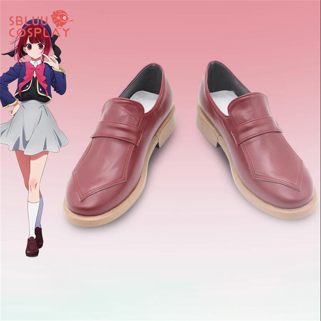 SBluuCosplay Oshi no Ko Hoshino Rubii Cosplay Shoes Custom Made Boots