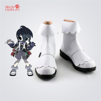 Pokémon Sword and Shield Leader Allister Cosplay Shoes Custom Made Boots - SBluuCosplay