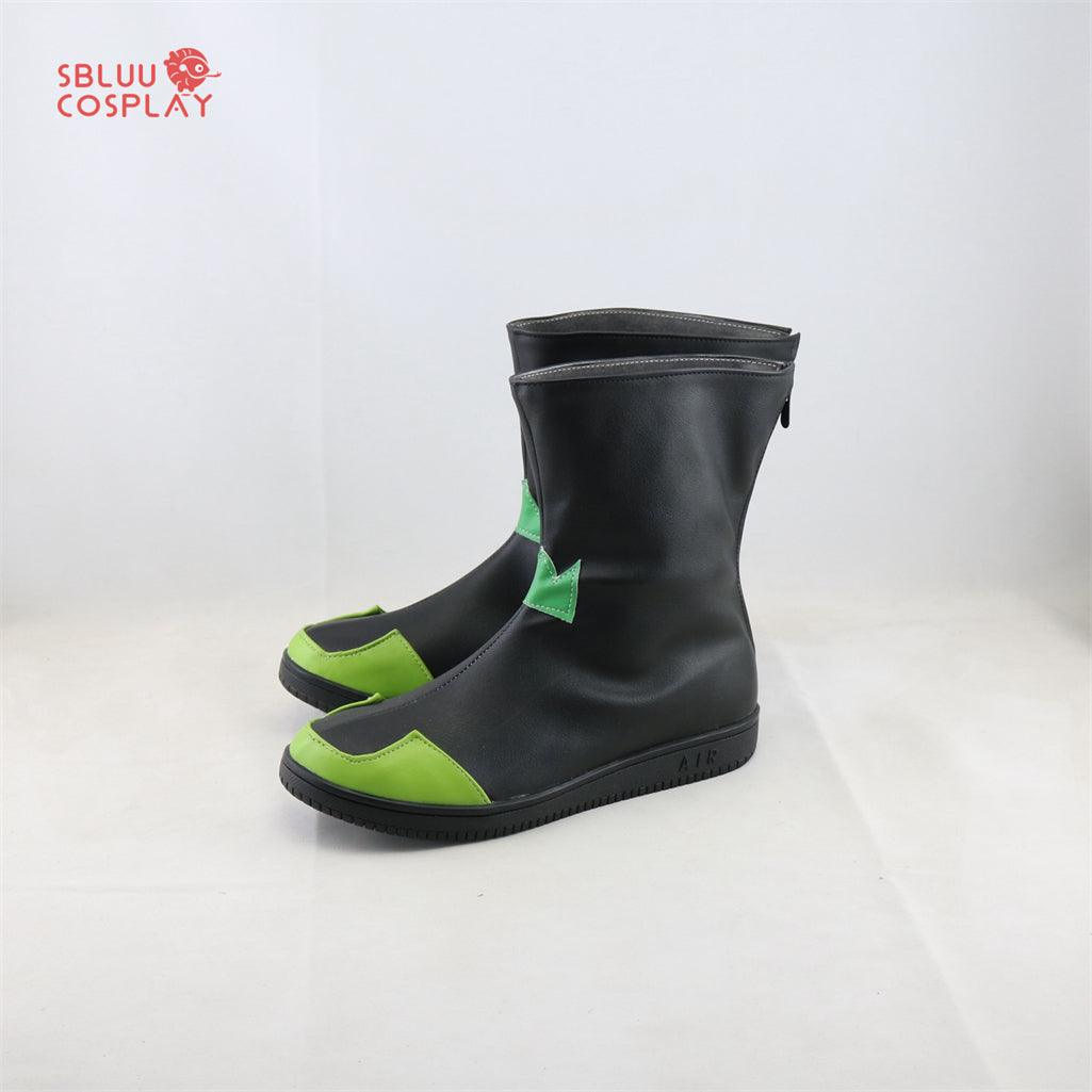 Pokémon Sword and Shield Milo Cosplay Shoes Custom Made Boots - SBluuCosplay