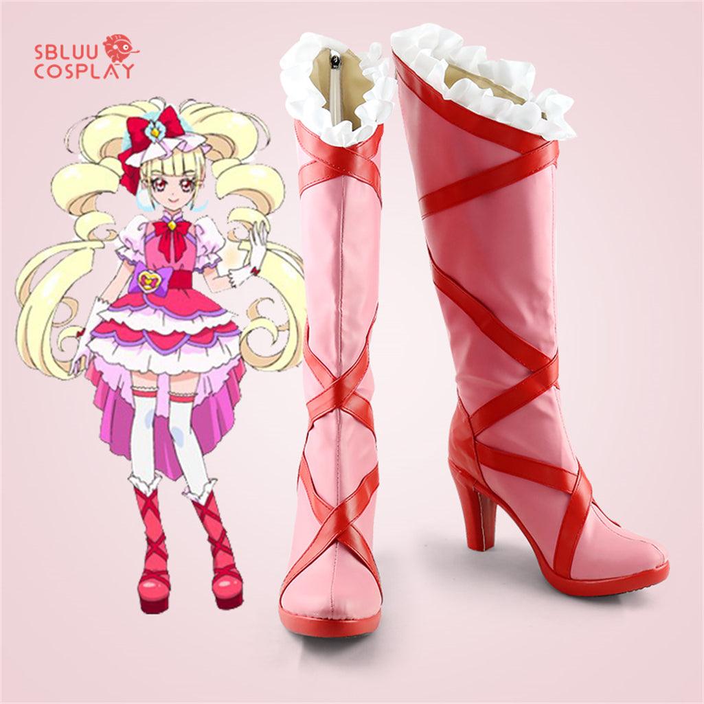 Pretty Cure Macherie Cosplay Shoes Custom Made Boots - SBluuCosplay